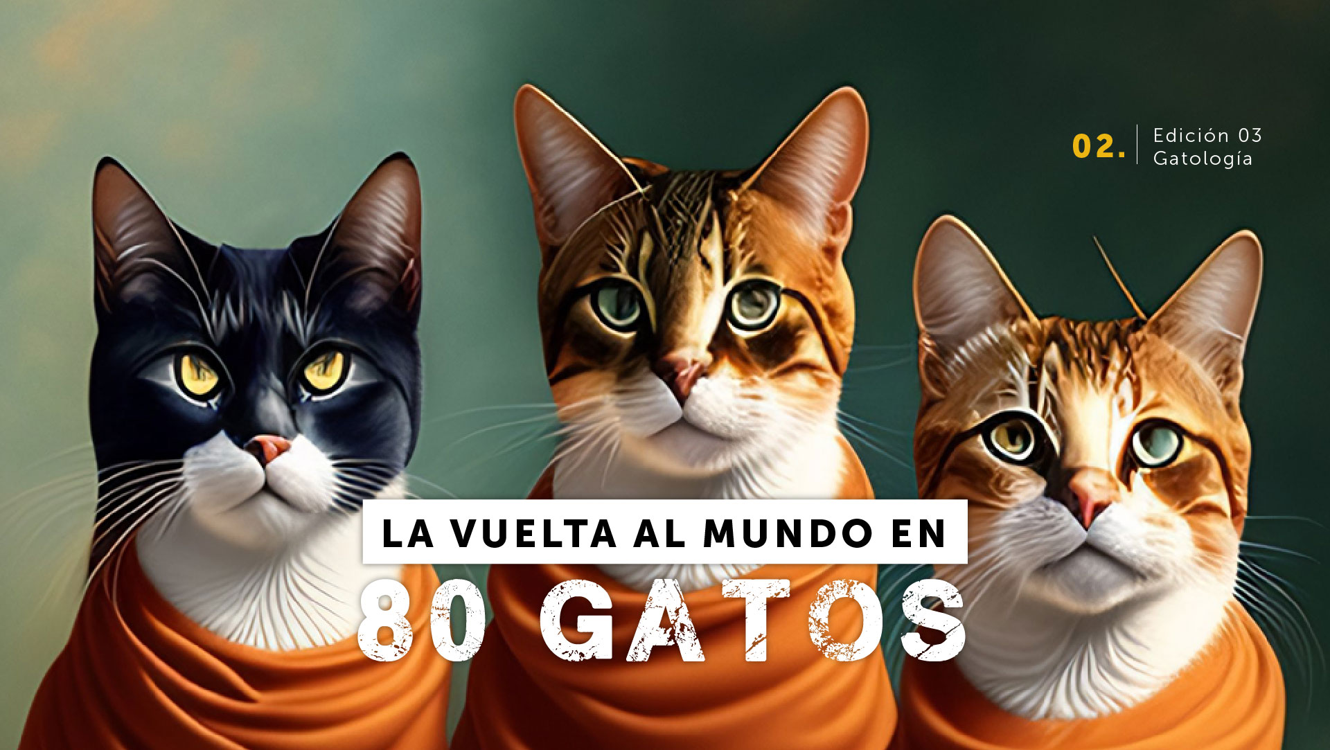 La vuelta al mundo en 80 gatos