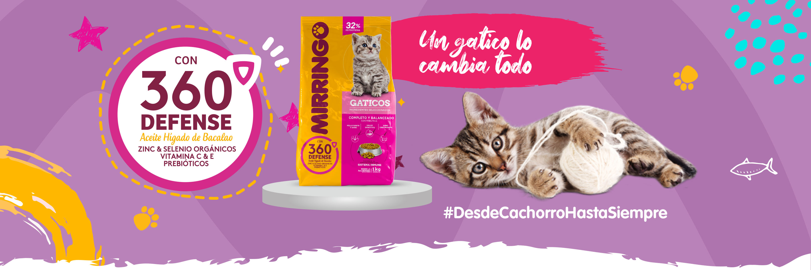 Banner producto cachorros