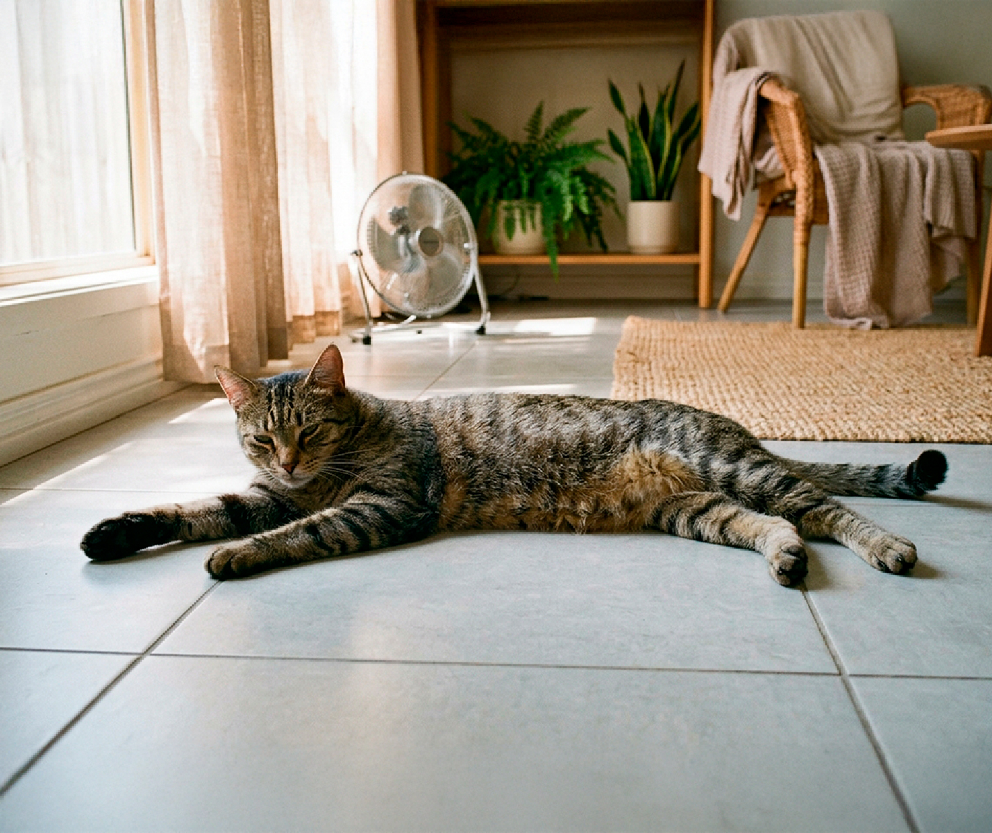 como afecta el calor a los gatos